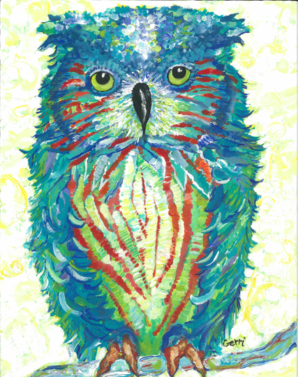 Colorful Owl A